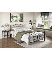 Кровать HALMAR PANAMA черный, 120/200