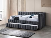 Кровать SIGNAL ALFIE Velvet Bluvel 14 темно-с..