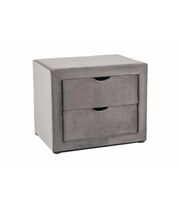 Тумбочка прикроватная SIGNAL ET-002 Velvet Bluvel 14 серый