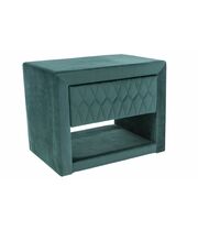 Тумбочка прикроватная SIGNAL AZURRO Velvet Bluvel 78 зеленый