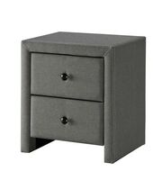 Тумба прикроватная HALMAR PRIMA-2 серый/серый