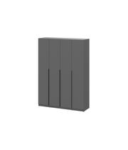Шкаф NN Мебель ШК 5 (1600) Графит серый