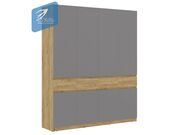 Шкаф МК Стиль БОСТОН ШК-004 ЛДСП дуб крафт зо..