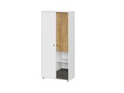 Шкаф SV-МЕБЕЛЬ (МС Анри К) Белый текстурный/Д..