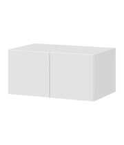 Шкаф NN Мебель ШК 5 (800) Антресоль Белый текстурный