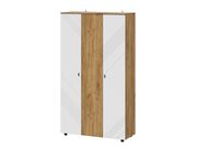 Шкаф NN Мебель (МС Байкал К) Дуб Золотой/Белы..