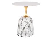 Стол журнальный SIGNAL FAMA белый/белый 50/59..