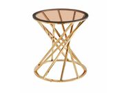 Стол журнальный SIGNAL OTTAVIA B дымчатый янт..