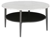 Стол журнальный SIGNAL ELLA A эффект белого м..