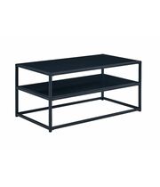 Стол журнальный SIGNAL SYMPHONY A черный/черный, 90/50/42