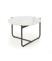 Стол журнальный HALMAR ACUNA белый мрамор