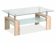 Стол журнальный SIGNAL LISA BASIC II прозрачн..