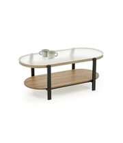 Стол журнальный HALMAR KAMALA натуральный/черный