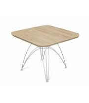 Стол журнальный Sheffilton SHT-S112/ЛДСП 60/60 артикул Сж-104 хром лак/дуб сонома