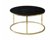 Стол журнальный SIGNAL SABINE эффект черного ..