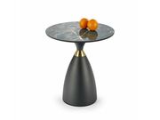 Стол журнальный HALMAR MORENA зеленый мрамор/..