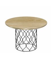 Стол журнальный Sheffilton SHT-TU49/TT 60 ЛДСП артикул Сж-121 черный муар/дуб песочный