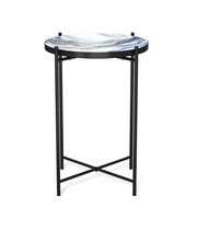 Стол журнальный Sheffilton SHT-CT8-3 млечный путь/черный муар