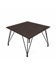 Стол журнальный Sheffilton SHT-TU29/H36/ЛДСП 60/60 артикул Сж-103 черный муар/венге луизиана