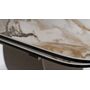 Стол обеденный SIGNAL INFINITY Ceramic Amber Bianco белый/коричневый 160-240/95
