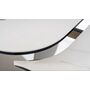 Стол обеденный SIGNAL INFINITY Ceramic Amber Bianco белый/коричневый 160-240/95