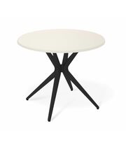 Стол Sheffilton SHT-TU30/TT46 90 черный/молочный