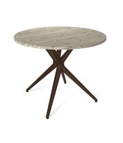 Стол Sheffilton SHT-TU30/TT 90 МДФ артикул SHT-СП27 коричневый/арон