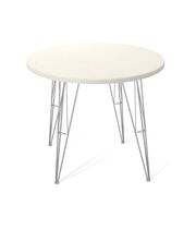 Стол Sheffilton SHT-TU10/90 МДФ артикул SHT-T154 хром лак/левантера