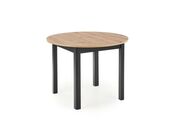 Стол обеденный HALMAR RINGO дуб артизан/черны..