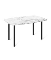 Стол Sheffilton SHT-TU66/TT41 120/80 МДФ бочкообразная, черный/кроскат