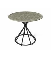 Стол Sheffilton SHT-TU4-1/МДФ 80 лофт медь/чёрный муар