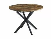 Стол обеденный SIGNAL GASTON орех винтажный/ч..