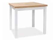 Стол обеденный SIGNAL ADAM дуб ланселот/белый..