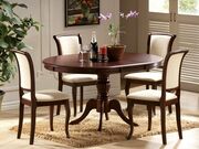 Стол обеденный SIGNAL OLIVIA темный орех/темн..