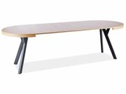 Стол обеденный SIGNAL DOMINGO дуб натуральный..