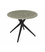 Стол Sheffilton SHT-TU30/TT 80 МДФ артикул SHT-СП25 черный/лофт медь