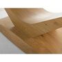 Стол обеденный SIGNAL DOLCE Ceramic Pietra Di Savoia серый/дуб, 180-240/95