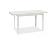 Стол обеденный SIGNAL ADAM белый мат/белый ма..