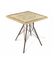 Стол Sheffilton SHT-TU2-1/70/70 ДУБ/OSB артикул SHT-T75 медный/прозрачный лак