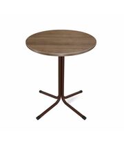 Стол Sheffilton SHT-TU7-1/70 МДФ коричневый муар/черный/орех светлый