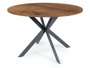 Стол обеденный SIGNAL TALIA II орех/черный FI..