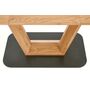 Стол обеденный HALMAR BLACKY золотой дуб/золотой дуб, 160-220/90/76