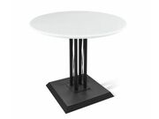 Стол Sheffilton SHT-TU6-BS2/80 МДФ черный муа..