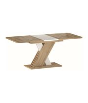 Стол обеденный SIGNAL EXEL дуб вотан/белый мат, 140-180/85