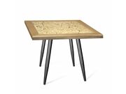 Стол Sheffilton SHT-TU14/ 70/70 ДУБ/OSB черны..