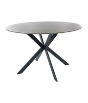 Стол обеденный SIGNAL TALIA серый/черный FI120