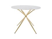 Стол обеденный SIGNAL AZALIA Ceramic белый/зо..