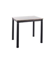 Стол обеденный SIGNAL DAMAR орех винтажный/черный мат, 80/60