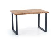 Стол обеденный HALMAR HORUS дуб светлый/черны..