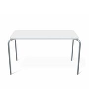 Стол Sheffilton SHT-T35 120/50 артикул SHT-T99 белый/хром лак